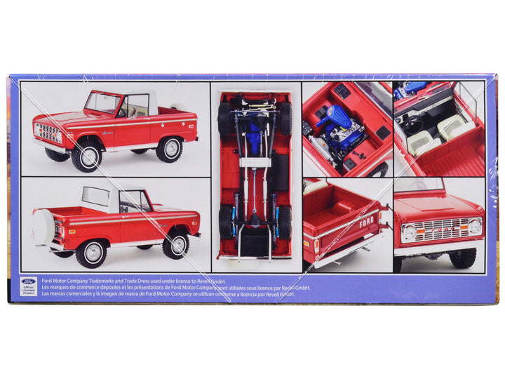 Level 5 Model Kit Ford Bronco Half Cab 1/25 Scale Model by Revell-1