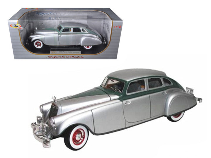1933 Pierce Arrow Silver 1/18 Diecast Model Car by Signature Models-0