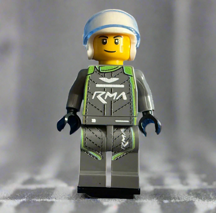 Aston Martin Valkyrie AMR Pro Driver Minifigure for Lego
