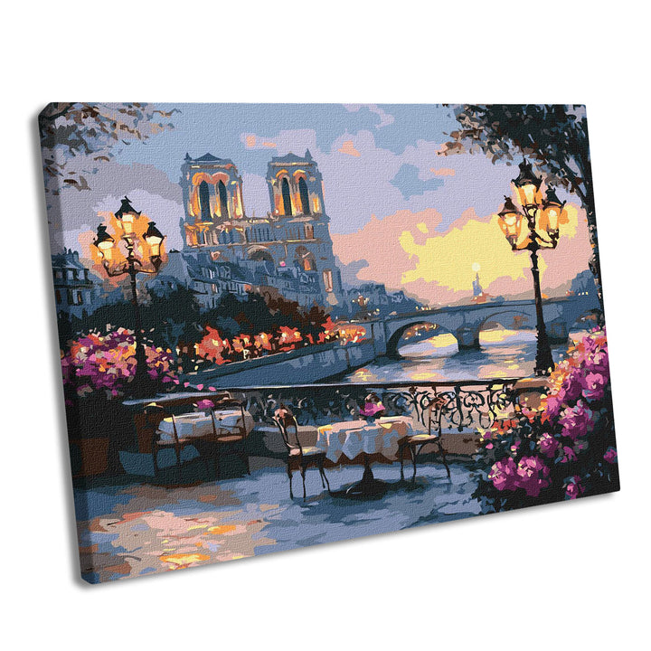 Painting by Numbers kit A French landscape KHO2905 2