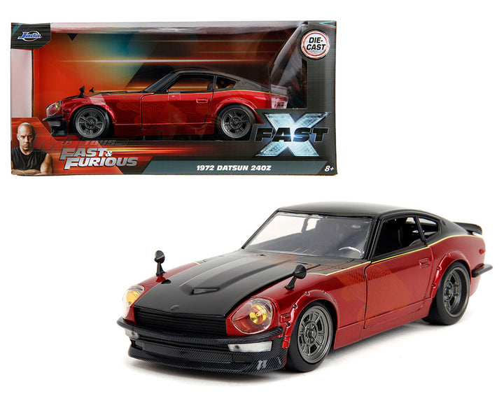 Datsun 240Z 1972 – Red/Black Jada 1:24 – Fast & Furious: Fast X | 34916