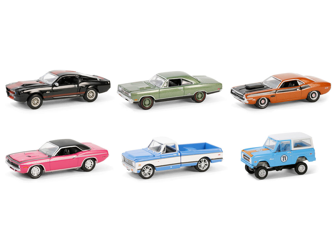 Barrett Jackson "Scottsdale Edition" Set of 6 Cars Series 14 1/64 Diecast Model Cars by Greenlight-1