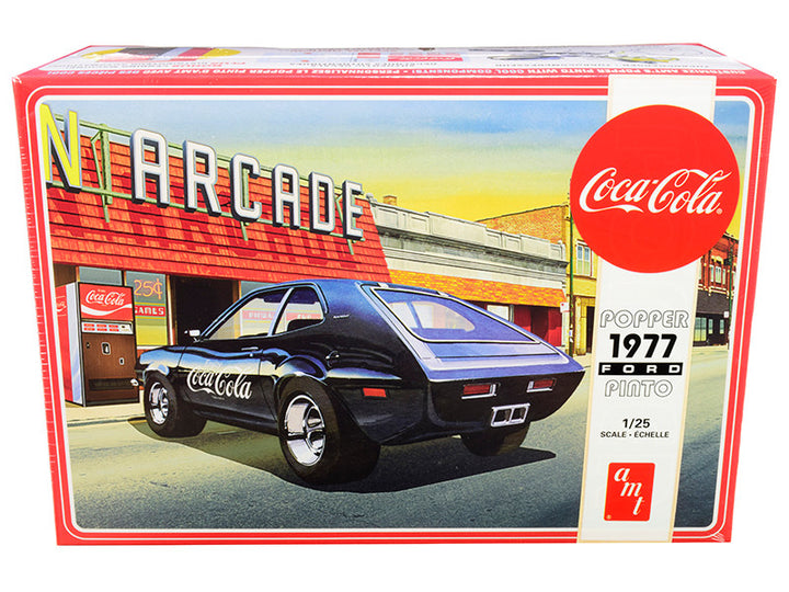 Skill 3 Model Kit 1977 Ford Pinto "Popper" with Vending Machine "Coca-Cola" 2 in 1 Kit 1/25 Scale Model by AMT-0