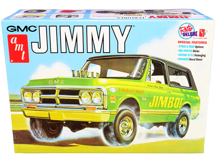 Skill 2 Model Kit 1972 GMC Jimmy Pickup Truck 2-in-1 Kit 1/25 Scale Model by AMT-0