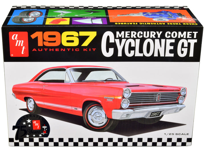 Skill 2 Model Kit 1967 Mercury Comet Cyclone GT 1/25 Scale Model by AMT-0