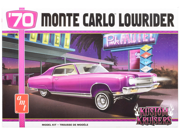 Skill 2 Model Kit 1970 Chevrolet Monte Carlo Lowrider "Kustom Kruisers" 1/25 Scale Model by AMT-0