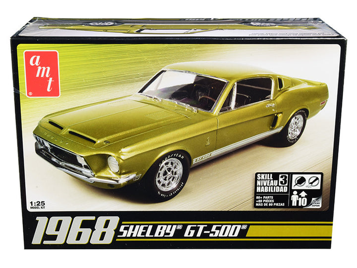 Skill 3 Model Kit 1968 Ford Mustang Shelby GT-500 1/25 Scale Model by AMT-0