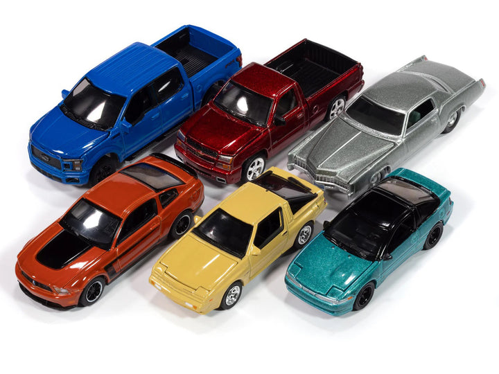 Auto World Premium 2025 Release 1 Set B of 6 pieces 1/64 Diecast Model Cars by Auto World-0