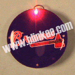 Atlanta Braves Officially Licensed Flashing Lapel Pin