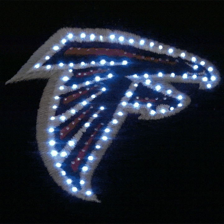 Atlanta Falcons Flashing Fiber Optic Cap