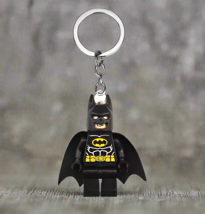 Batman Minifigure Custom Keychain - LEGO® Compatible – New 2