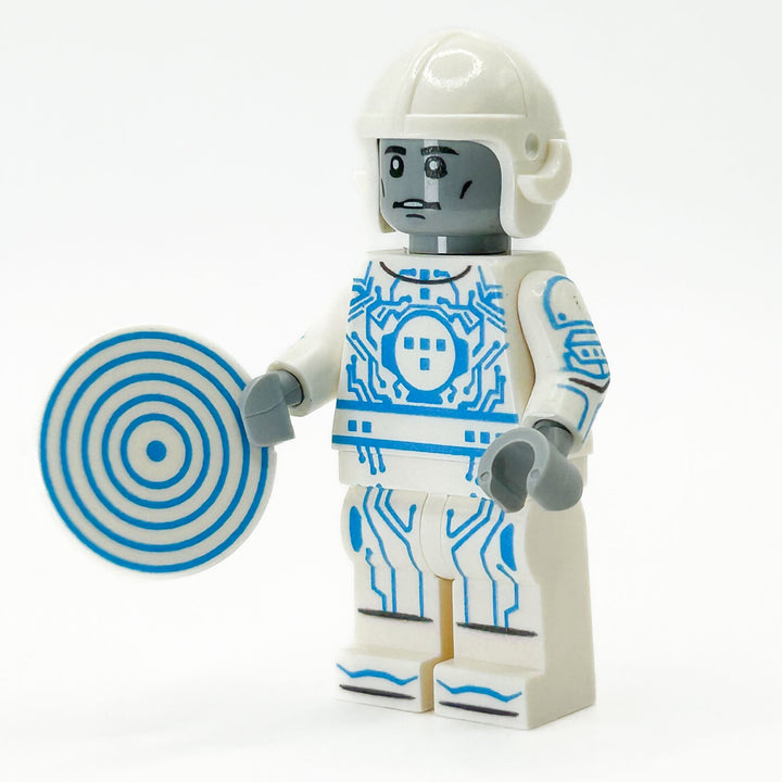 BLOK Tron Minifig made using LEGO parts  - B3 Customs