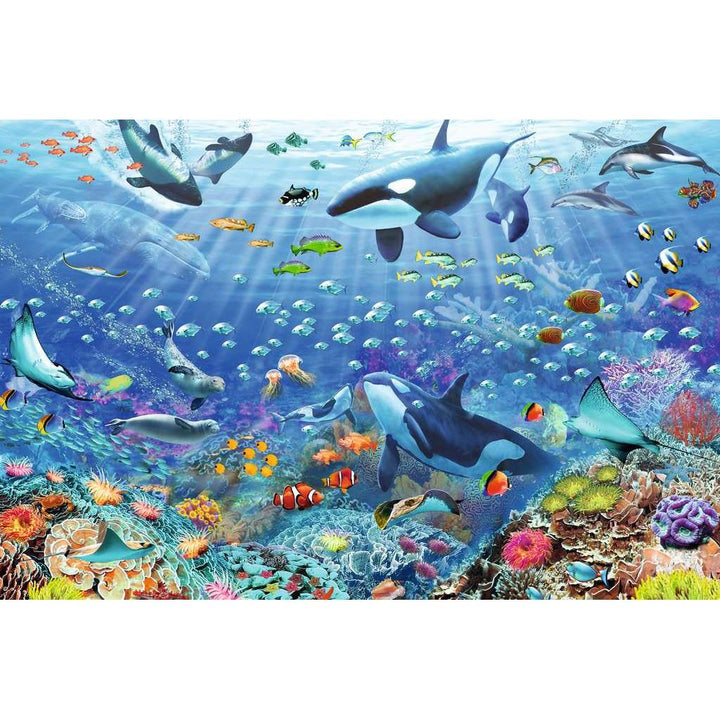 Colorful Underwater World 3000 Piece Jigsaw Puzzle Ravensburger 2