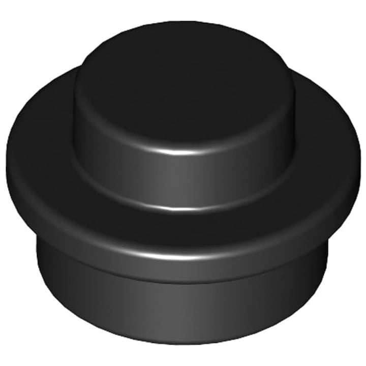 Black 4073 1x1 Round Plate Brick – Choose Quantity – LEGO® Compatible Bulk Lot 2