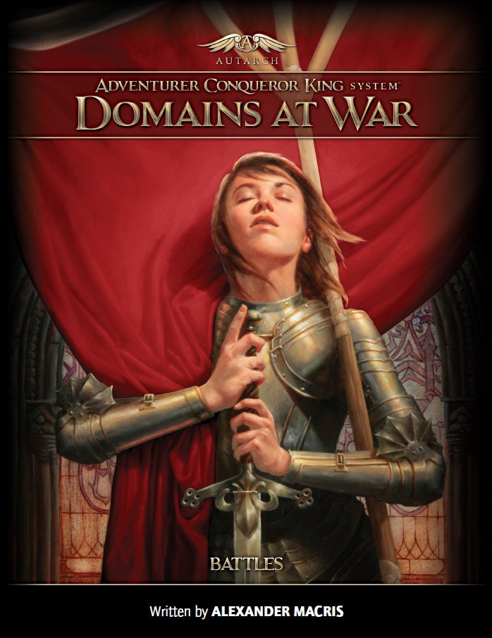 Fantasy Books - ACKS Domains at War: Battles (softcover)