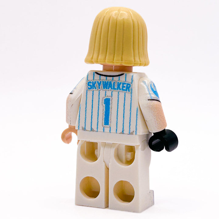 B3 Customs® May 4th Exclusive Baseball Luke Skywalker Minifig made using LEGO parts 2
