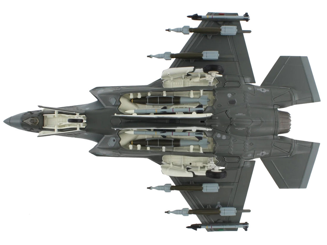 Lockheed Martin F-35A Lightning II Aircraft "100th Fighter Squadron Alabama Air National Guard" (2023) United States Air Force "Air Power Series" 1/72 Diecast Model by Hobby Master-2