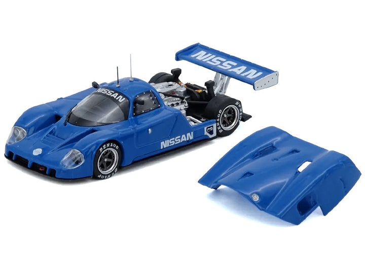 Nissan R89C "Works Prototype" Blue "World Sports Car Championship" (1989) 1/64 Diecast Model Car by Inno Models 2