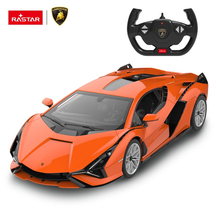 Lamborghini Sian (Orange) 1:14 Scale Remote Control Car by Rastar