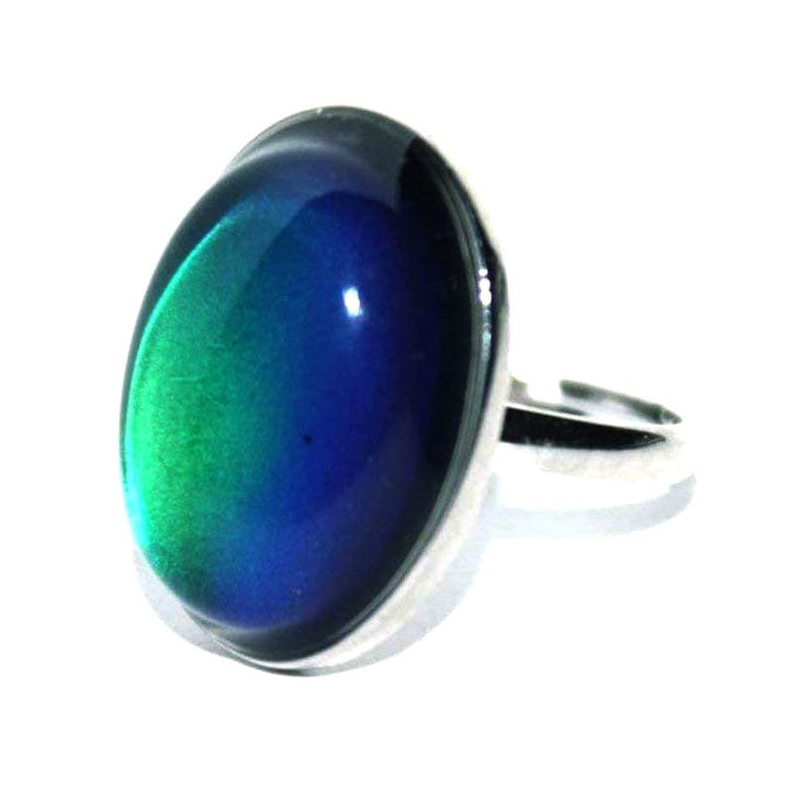 Adjustable Oval Mood Ring 2
