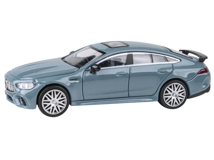 Mercedes-AMG GT 63 S China Blue with Sunroof 1/64 Diecast Model Car by Paragon Models-1