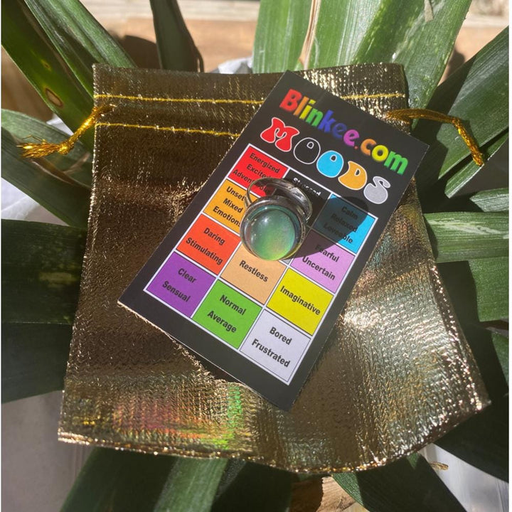 Adjustable Oval Mood Ring 3