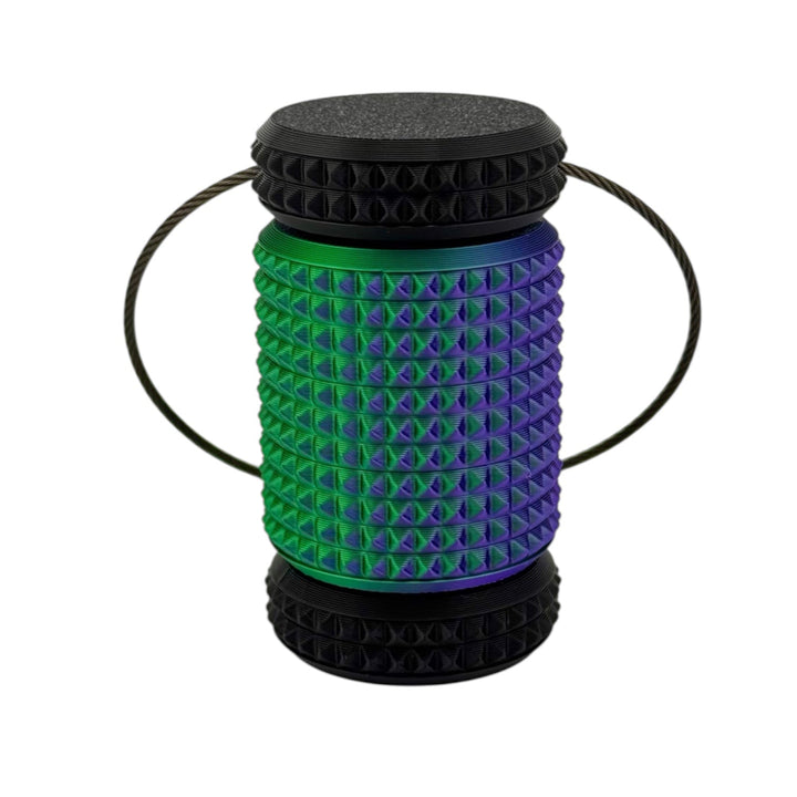 Dual Color PrismaRoll - Textured Sensory Keychain Fidget 2