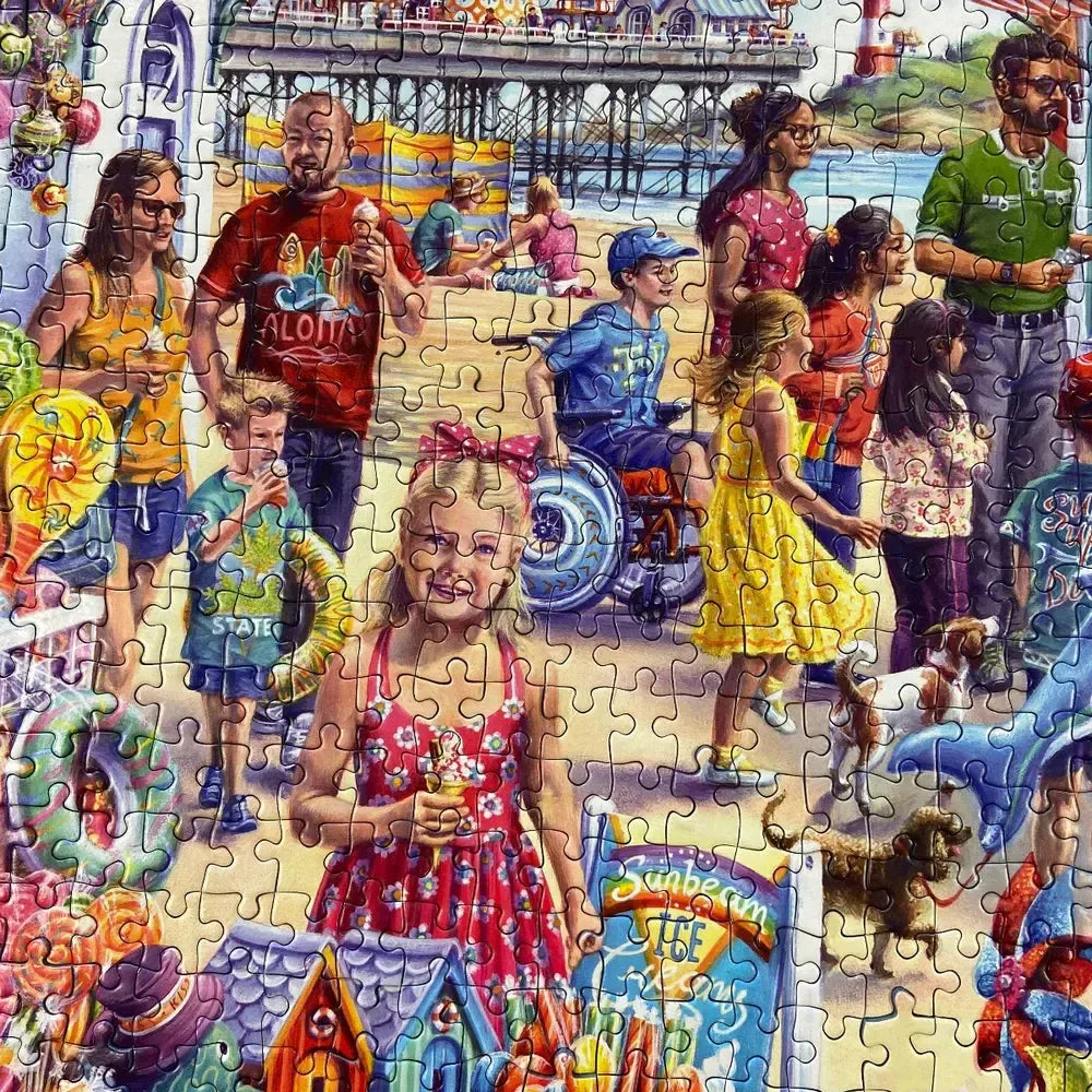Seaside Souvenirs 1000 Piece Jigsaw Puzzle Gibsons – Big Boy Toys