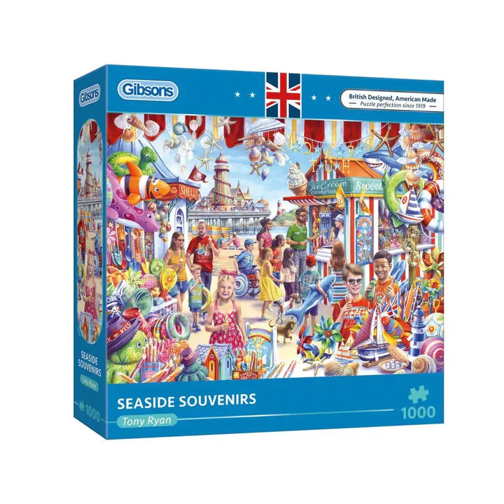 Seaside Souvenirs 1000 Piece Jigsaw Puzzle Gibsons