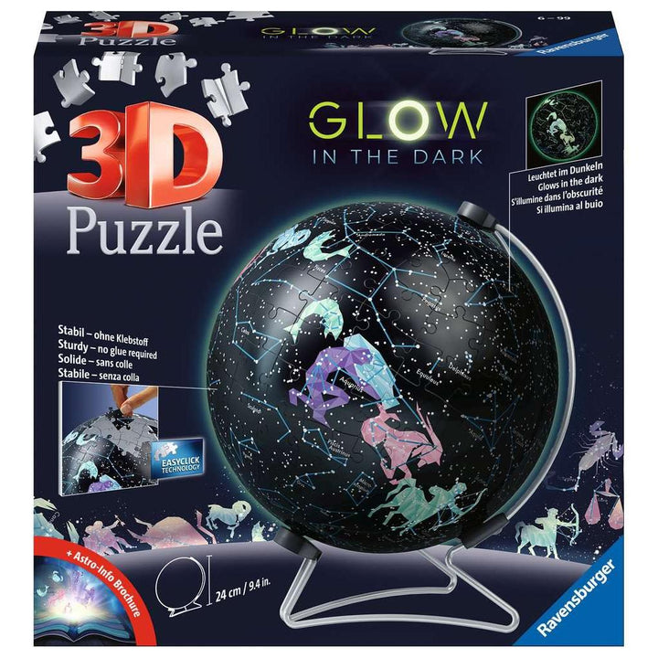 Starglobe "Glow in the Dark" 190 Piece 3D Jigsaw Puzzle Ravensburger