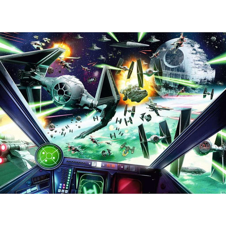 Stars Wars X-Wing Cockpit 1000 Piece Jigsaw Puzzle Ravensburger 2