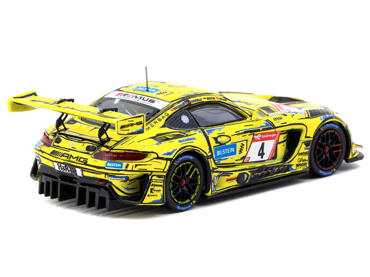 Mercedes-AMG GT3 #4 Philip Ellis - Raffaele Marciello - Luca Stolz - Edoardo Mortara 3rd Place "24 Hours of Nurburgring" (2023) "Hobby64" Series 1/64 Diecast Model by Tarmac Works