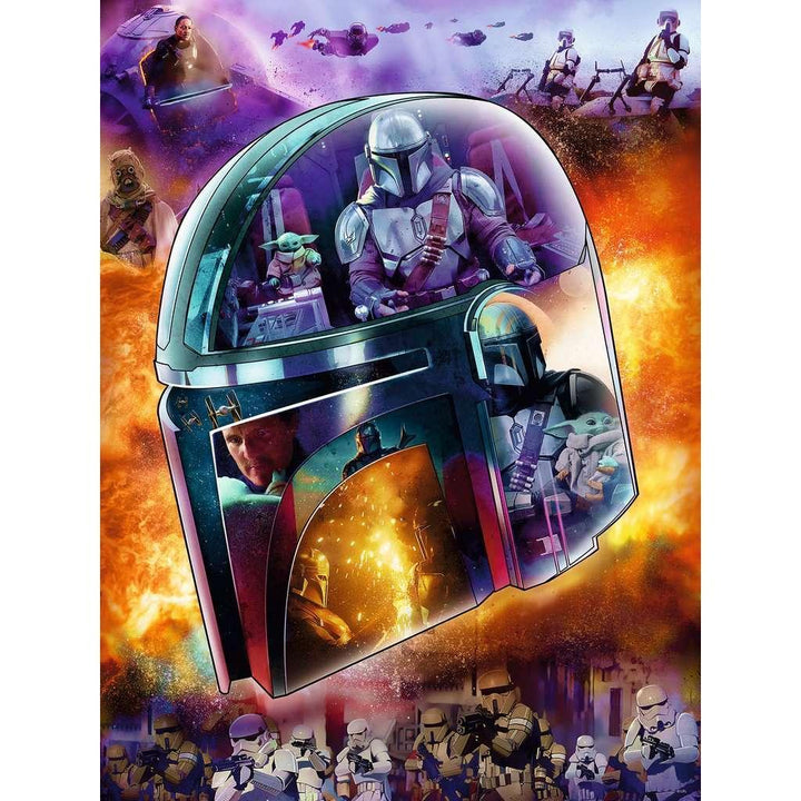 The Mandalorian Helmet 770 Piece Jigsaw Puzzle Ravensburger 2