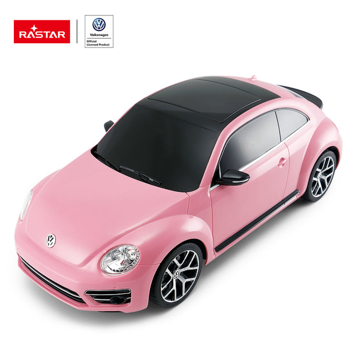 Volkswagen Beetle (Pink) Radio Remote Control 1:14 Scale Licensed Car by Rastar 2