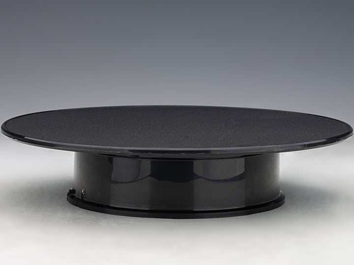 Rotary Display Turntable Stand Medium 10 Inches with Black Top for 1/64 1/43 1/32 1/24 1/18 Scale Models by Autoart-1