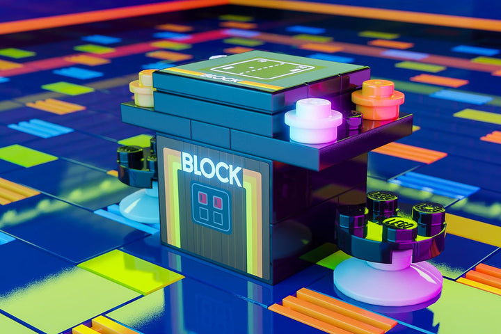 Block 2-Player Classic Arcade made using LEGO parts - B3 Customs 2