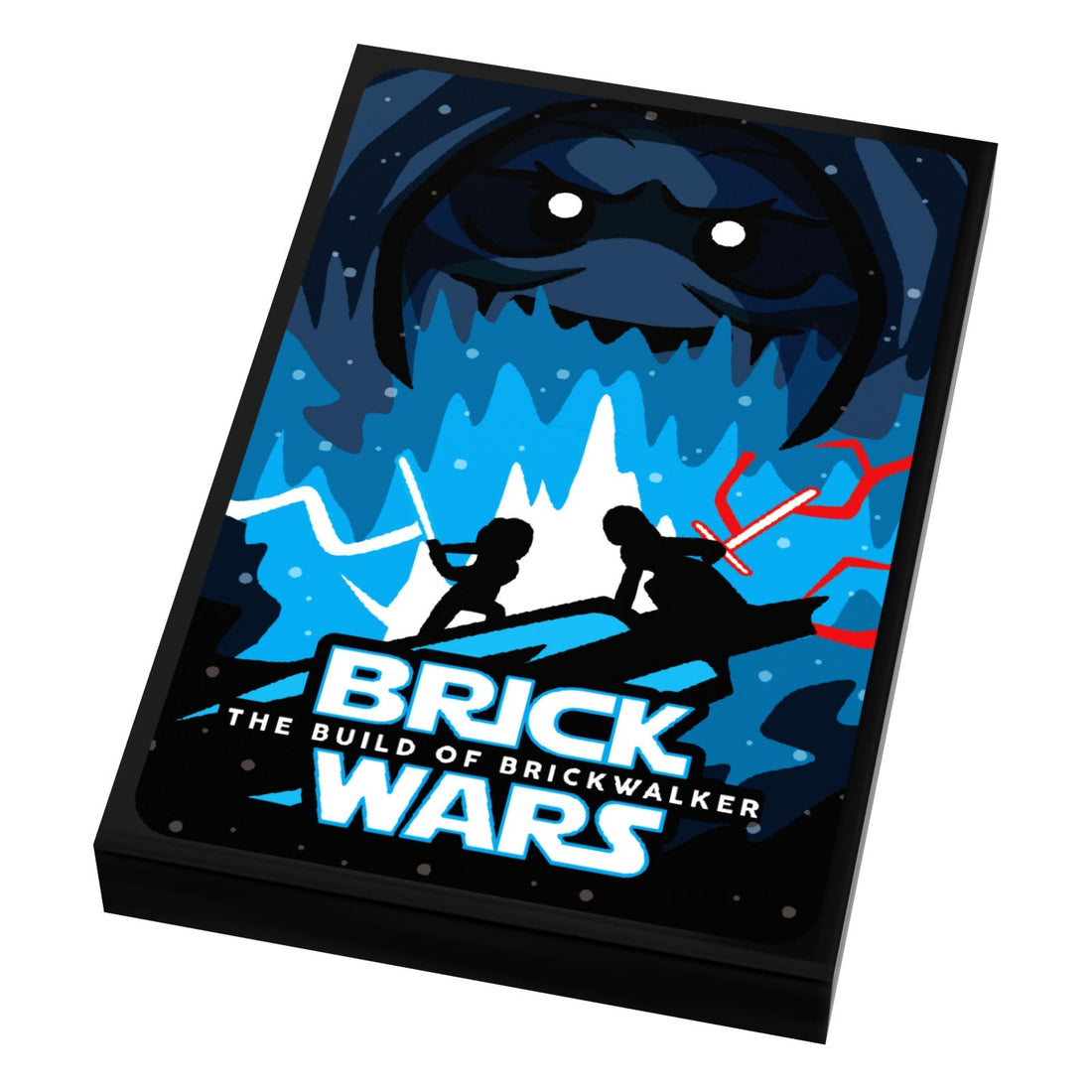 Brick Wars: Build of Brickwalker (EP. 9) Movie Tile Cover (2x3 Tile) made using LEGO part - B3 Customs