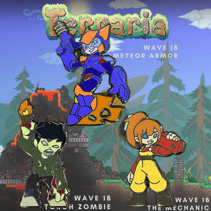 Terraria Wave1B 3-Pin Pack