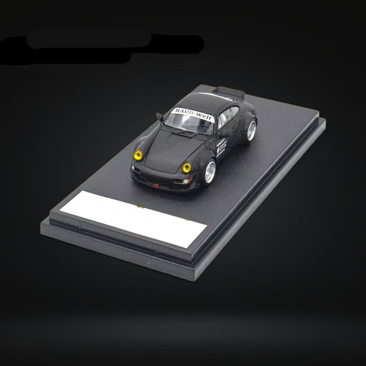 Porsche RWB 964 Samurai Black Ordinary 1:64 by Mini Station