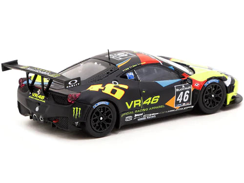 History of the 2011 Ferrari 458 Italia GT3 #46 Valentino Rossi - Alessio Salucci - Andrea Ceccato "Blancpain Endurance Series - Nurburgring" 2012
