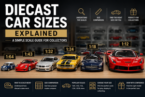 Diecast Car Sizes Explained: A Simple Scale Guide for Collectors