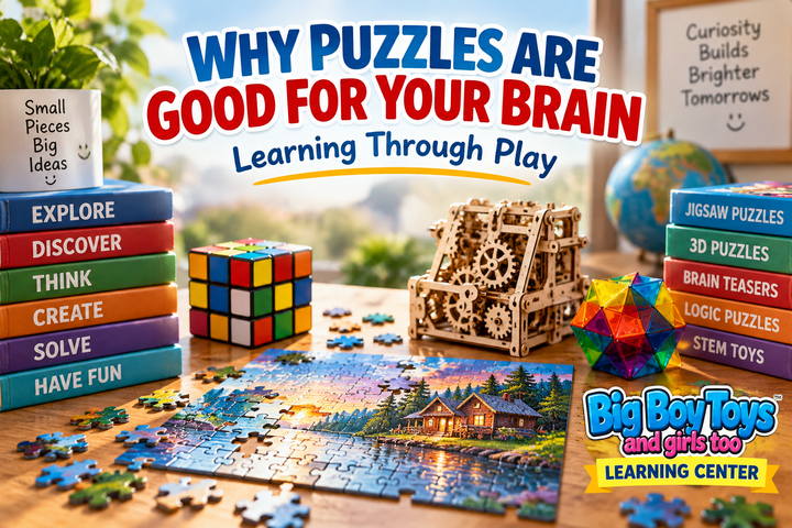 Why Puzzles Are Good for Your Brain: The Skills We Build While Having Fun