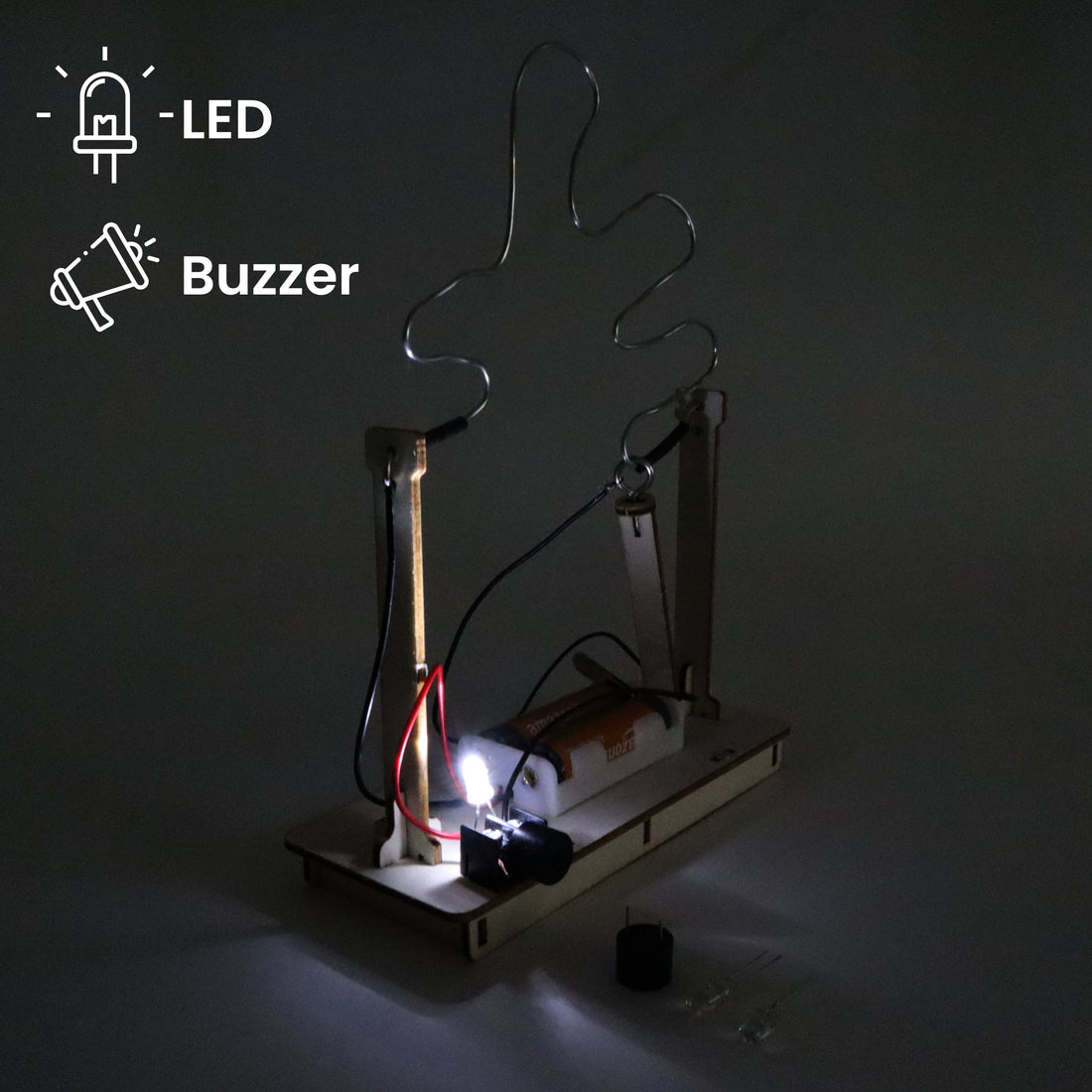 Buzz Wire Game DIY Kit, Educational STEM Toy 5