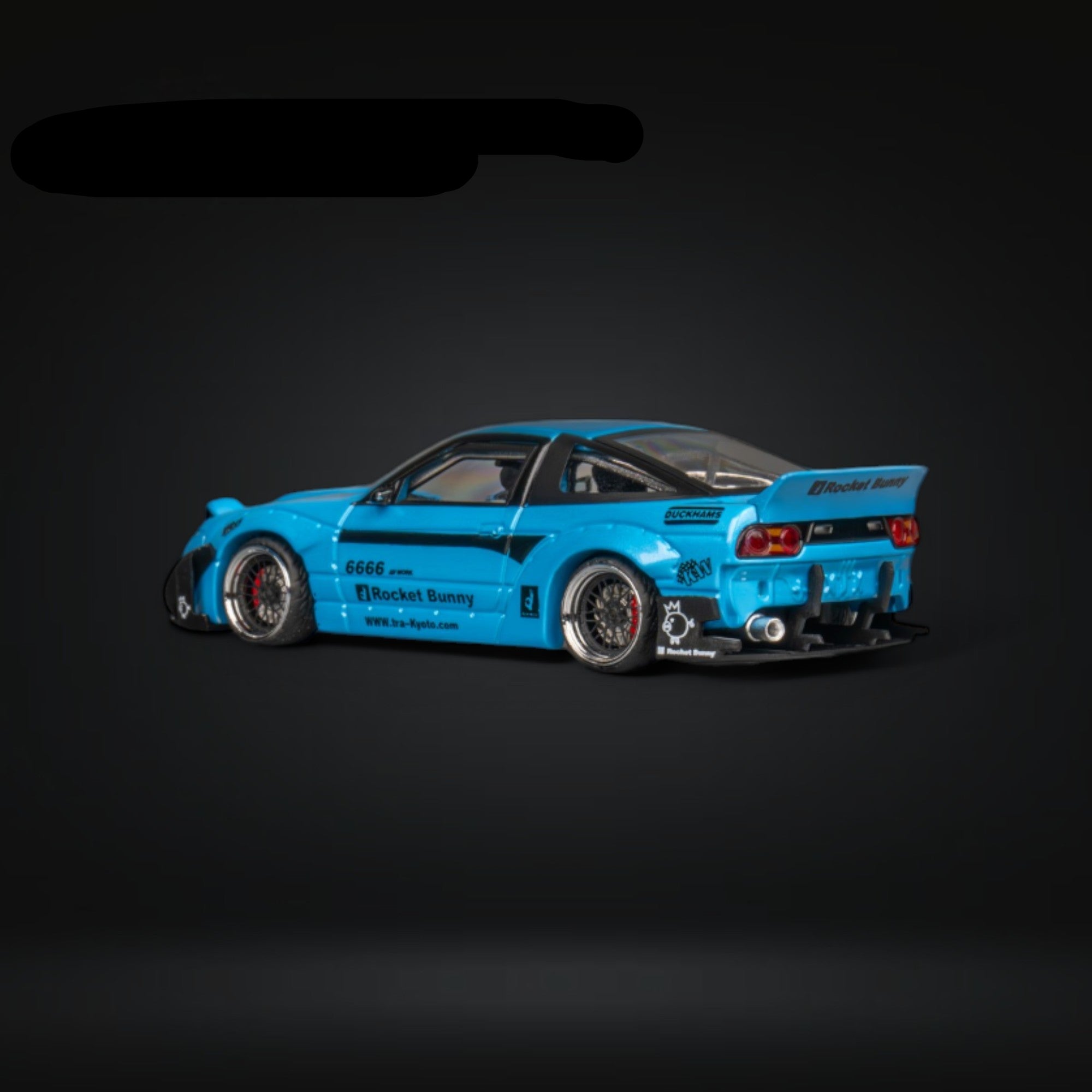 Nissan 180SX Pandem Rocket Bunny Baby Blue 1:64 MT6407C2 by MicroTurbo 9