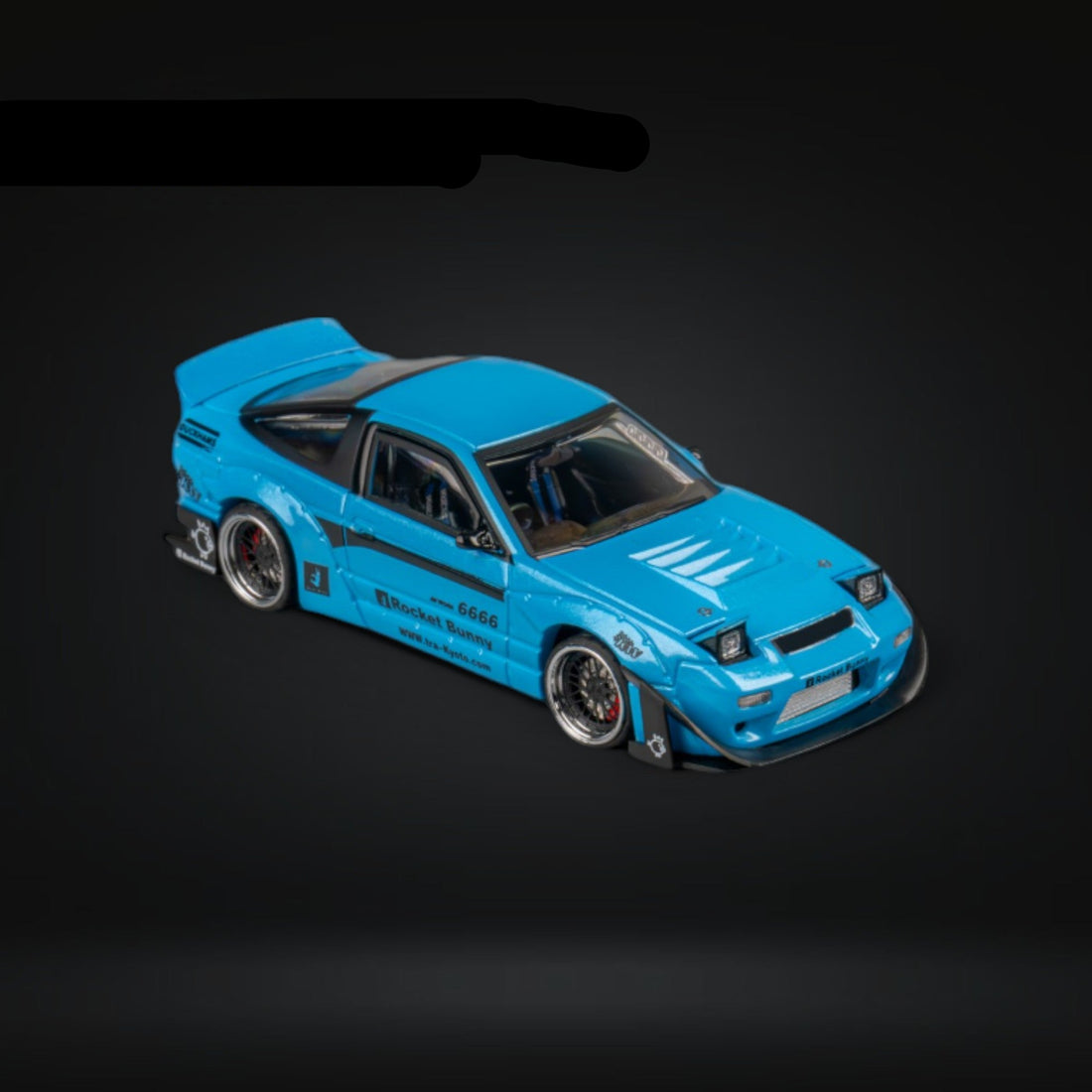 Nissan 180SX Pandem Rocket Bunny Baby Blue 1:64 MT6407C2 by MicroTurbo 5