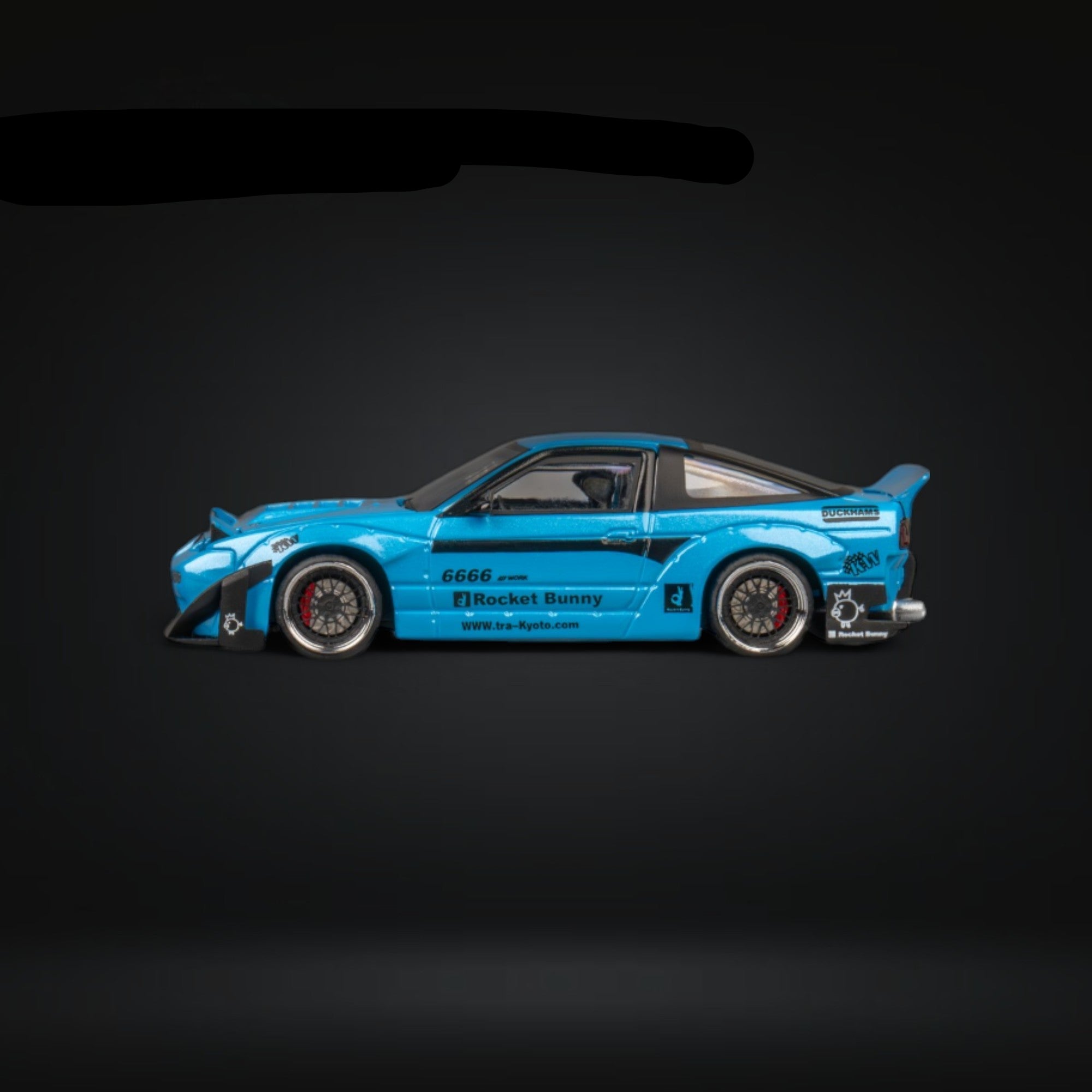 Nissan 180SX Pandem Rocket Bunny Baby Blue 1:64 MT6407C2 by MicroTurbo 8