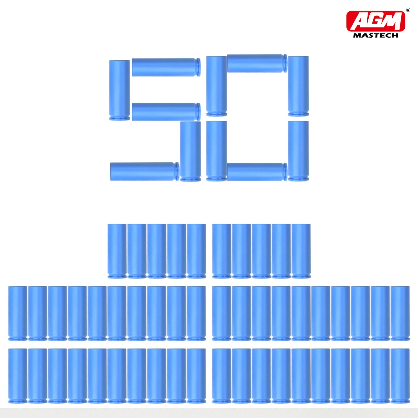 Toy Gun - Sniper Bullets, Toy Rifle, Plastic Shells 50 PCS.