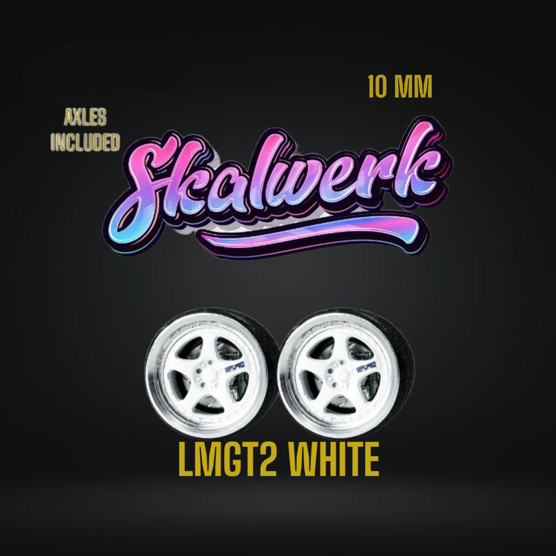 SKALWERK Wheels 1:64 10mm High Quality Wheels With Bearing System GROUP 2g