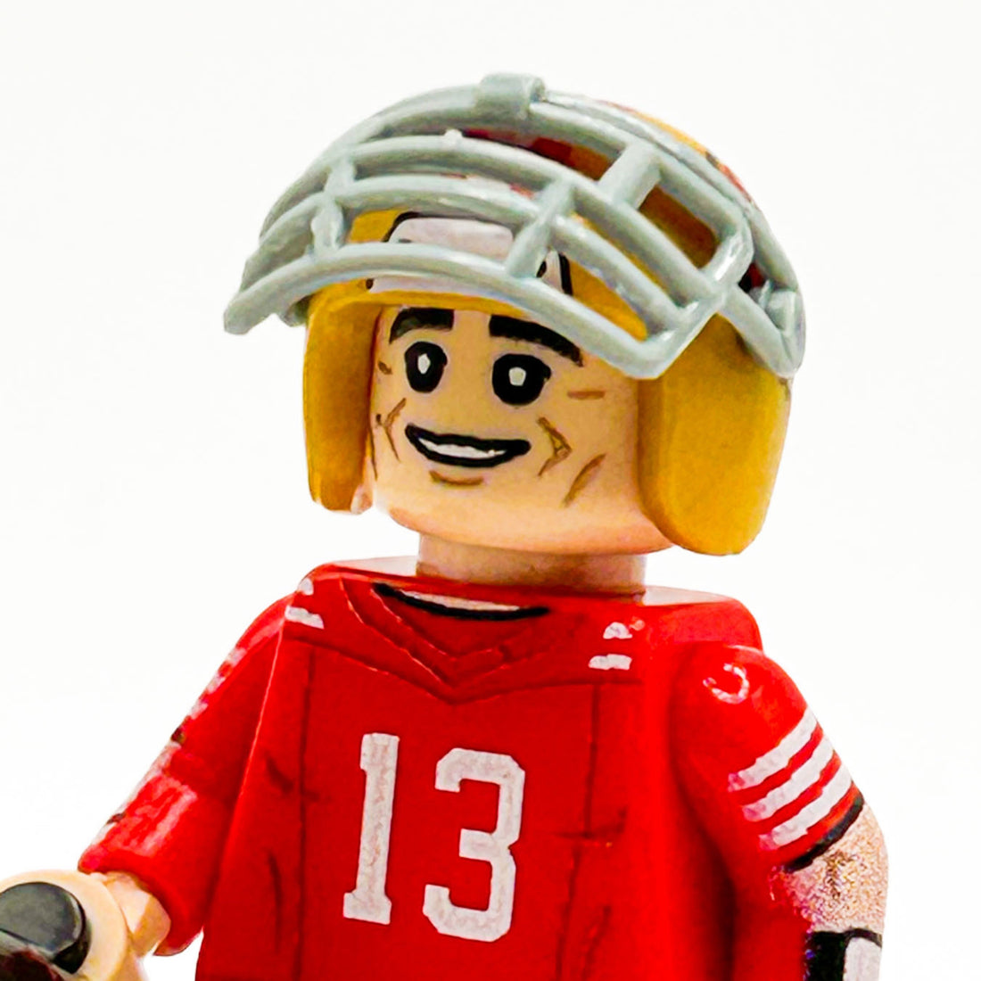 #13 QB San Francisco Football Player Minifig 3
