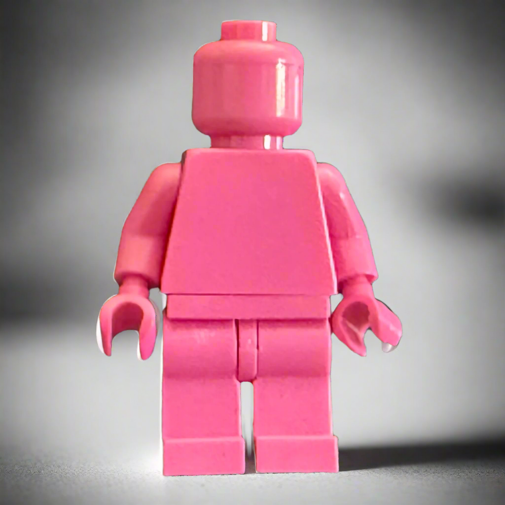 Monochrome Custom Minifigures – 40+ Vibrant Colors! for Lego